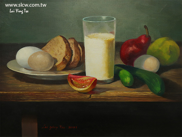 A Hearty Breakfast ײ\_^A ø_painted by Lai Ying-Tse